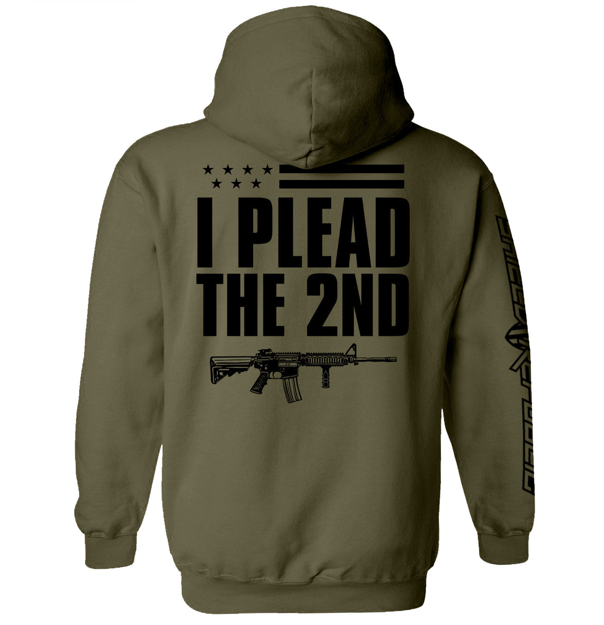 I Plead The 2nd (Back Print) T-Shirt