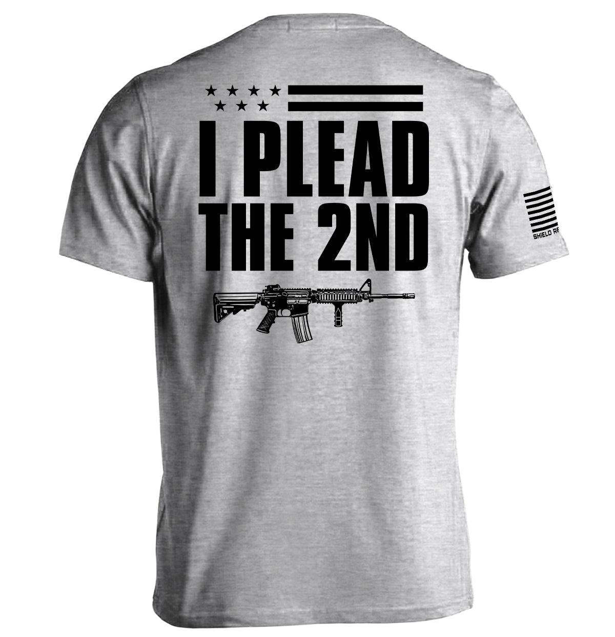 I Plead The 2nd (Back Print) T-Shirt