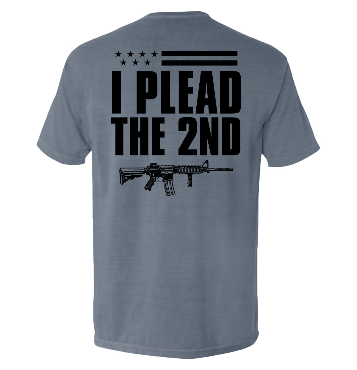 I Plead The 2nd (Back Print) T-Shirt