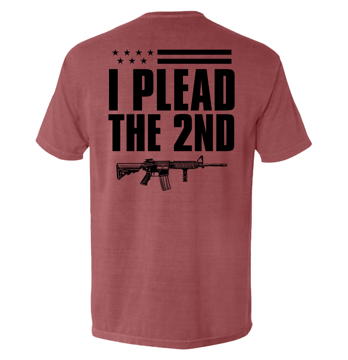 I Plead The 2nd (Back Print) T-Shirt