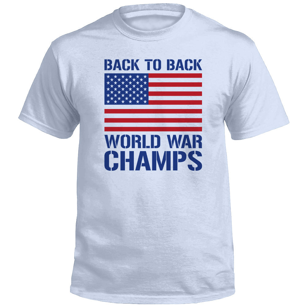 Back to Back World War Champs T-Shirt
