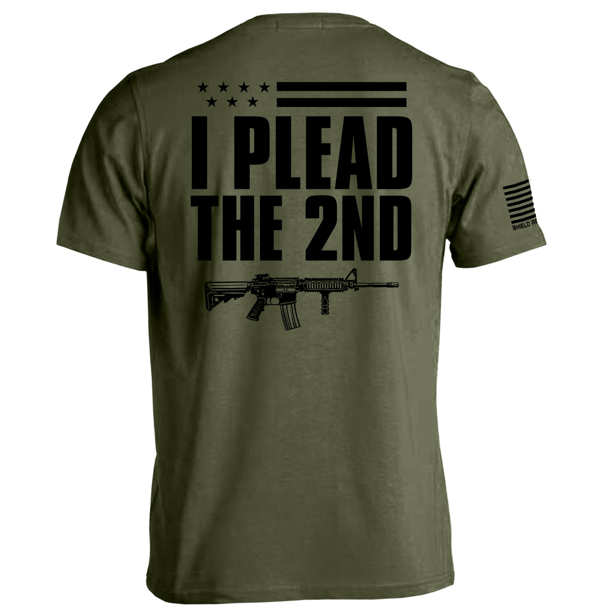 I Plead The 2nd (Back Print) T-Shirt