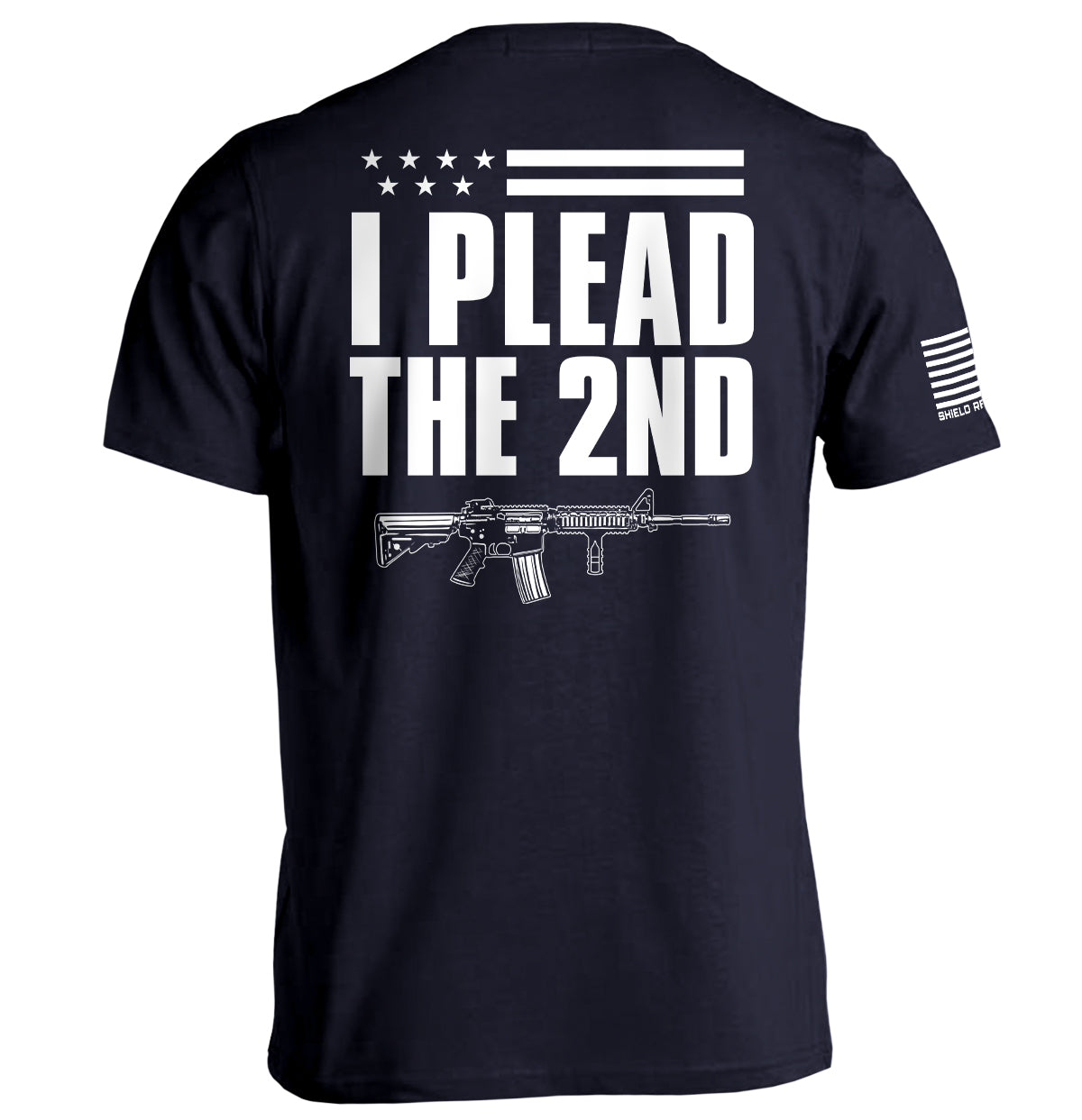 I Plead The 2nd (Back Print) T-Shirt