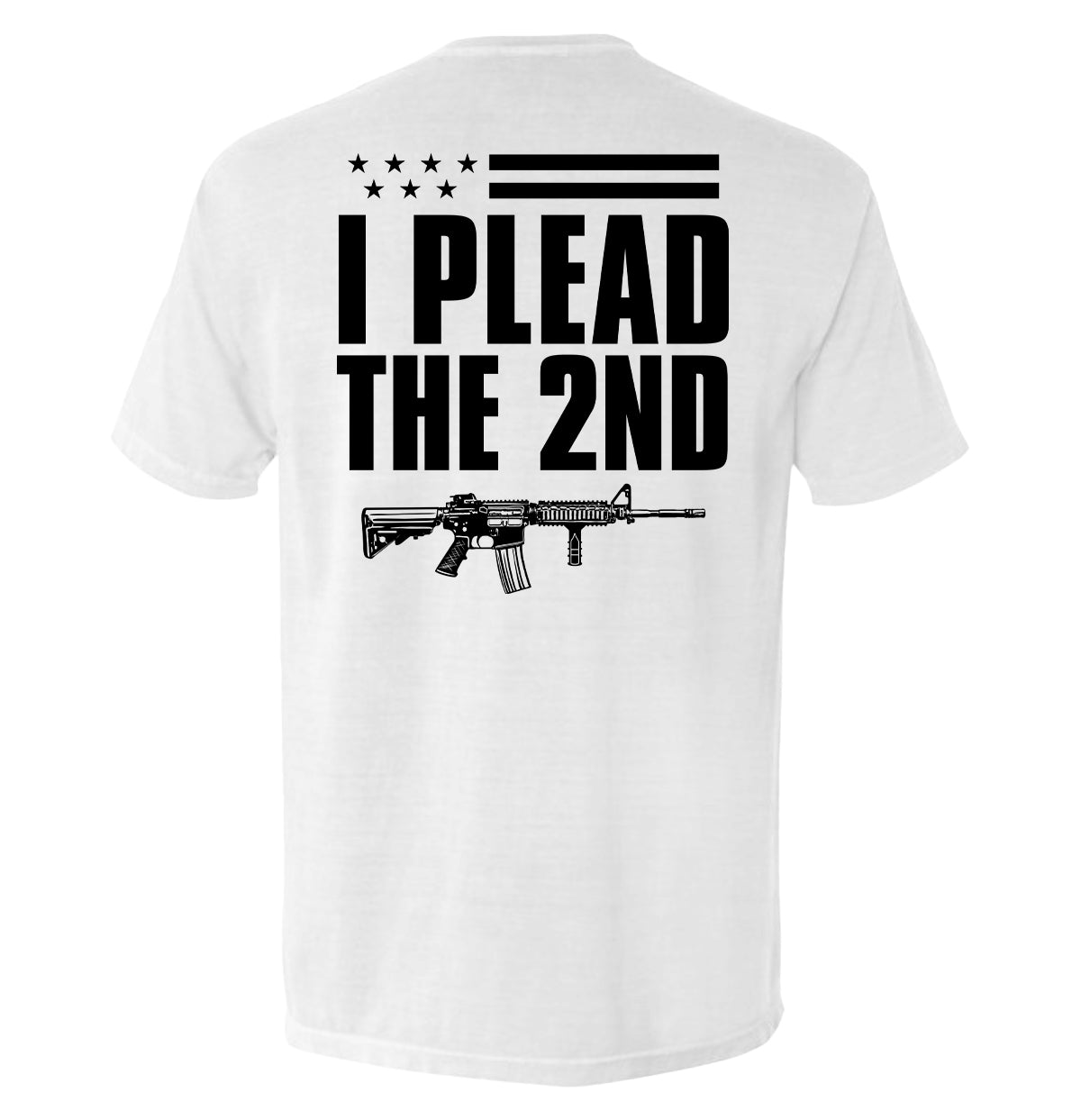 I Plead The 2nd (Back Print) T-Shirt