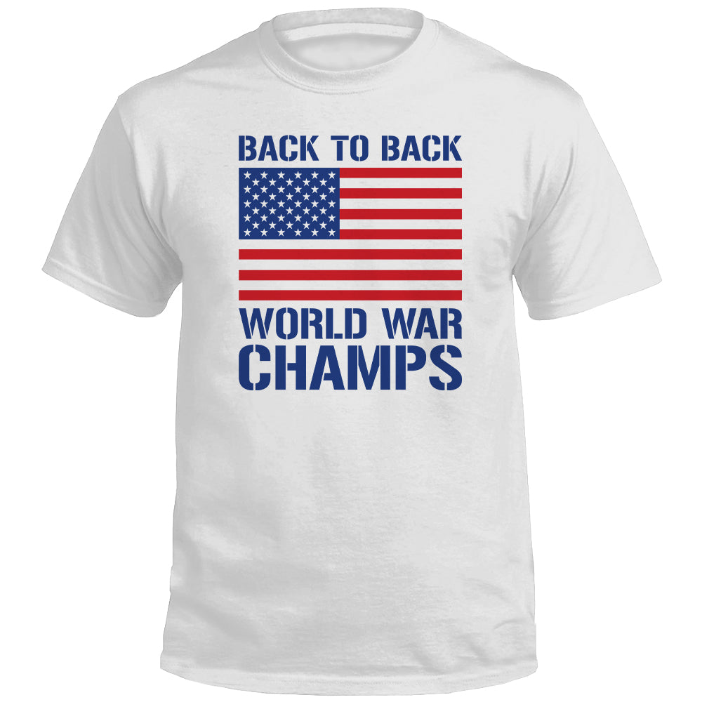 Back to Back World War Champs T-Shirt