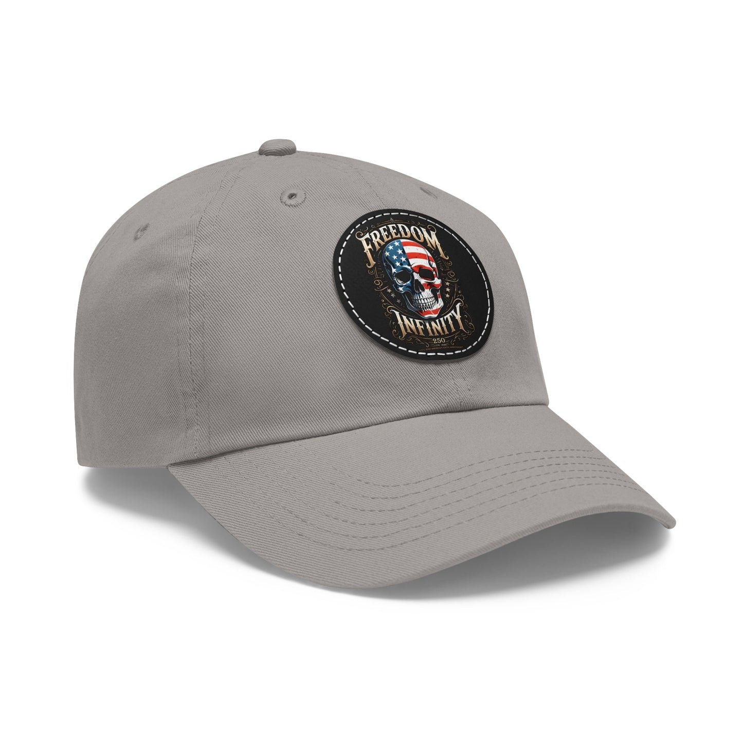 Freedom Infinity 250 Years 1776-2026 Leather Patch Hat